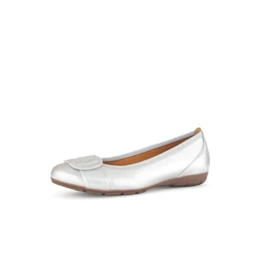 Afbeelding van GABOR 64.163.61 Ballerina zilver maat 4