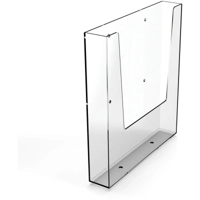 Afbeelding van A7 Folderhouder / Brochurehouder Acrylglas L Standaard Type: FHD PM