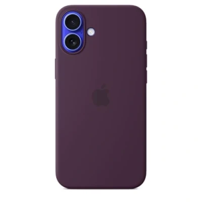 Afbeelding van Apple Cover Iphone 16 Plus Silicone Magsafe Plum (myyd3zm/a)