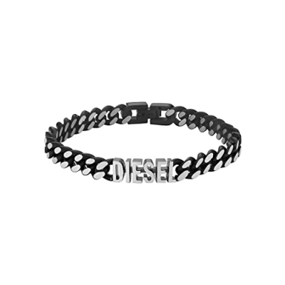 Afbeelding van Diesel heren Schakelarmband met logo DX1386040