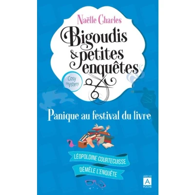 Image de Bigoudis et petites enquêtes Tome 5 Panique au festival du livre