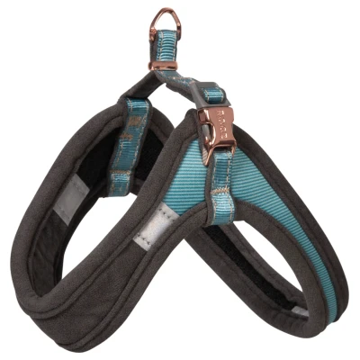 Afbeelding van Rogz Urban Fast Fit Tuig Turquoise&amp;Grijs&amp;Rosé Hondenharnas Xs/S