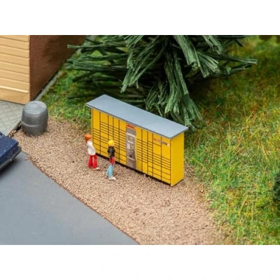 Afbeelding van Faller 1/160 DHL VERPAKKINGSSTATIONS 2 ST. (5/24) * modelbouwsets, hobbybouwspeelgoed voor kinderen, modelverf en accessoires