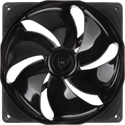 Afbeelding van NoiseBlocker NB eLoop B12 PS Black Edition PC ventilator Zwart (b x h d) 120 25 mm