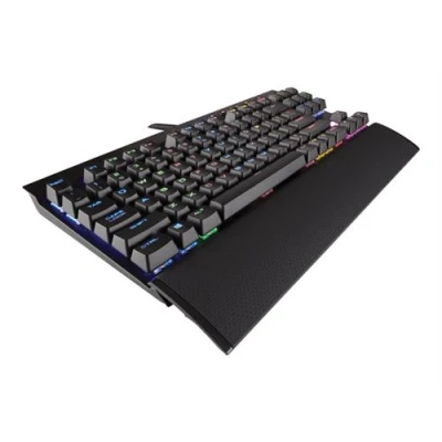 Image de CORSAIR Gaming K65 RGB RAPIDFIRE Compact Mechanical Clavier backlit USB R. U. commutateur : CHERRY MX Speed aluminium brossé anodisé