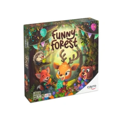 Afbeelding van Cayro Funny Forest gezelschapsspel, pak de grootste hoeveelheid voer in test met vrienden 2 4 spelers