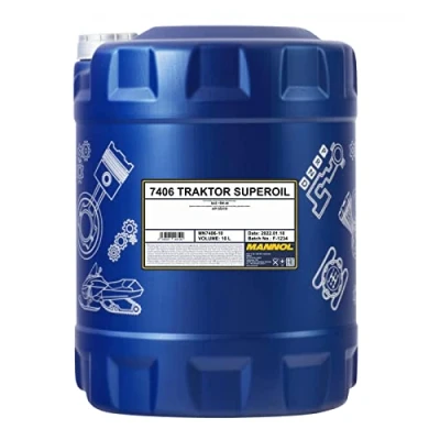 Image de MANNOL Tracteur superoil API CD W 40, 10 l, Jaune