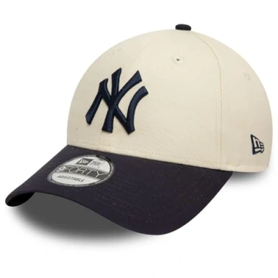 Afbeelding van New Era York Yankees Colour Block Cream 9FORTY Adjustable Cap