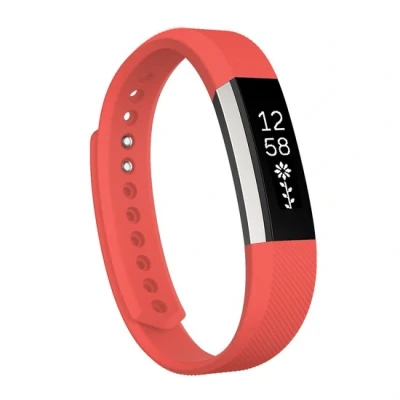 Afbeelding van Fitbit Alta siliconen bandje, Maat: Large, Lengte: 22CM Magenta