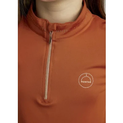 Afbeelding van Montar Shirt MoEverline Junior Lange Mouwen Bronze