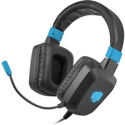 Afbeelding van HEADSET FURY RAPTOR MET MICROFOON RGB VERLICHTING ZWART BLAUW