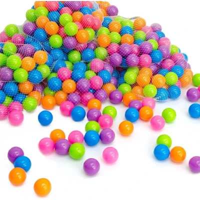 Afbeelding van 300 Kleurrijke Ballen voor Ballenbad 5,5cm Ballenbak Baby Plastic