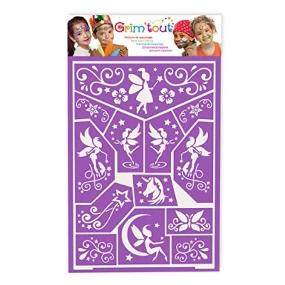 Image de POCHOIR FACE PAINTING STENCIL FAIRY