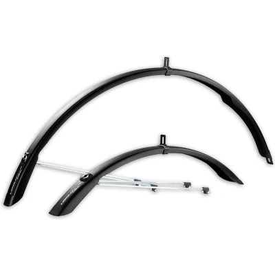 Afbeelding van Simpla Spatbordenset Urban 45 28 Inch Zwart