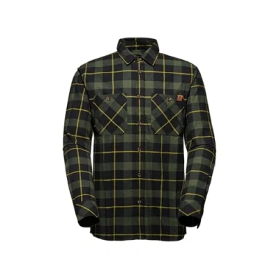 Afbeelding van Mammut Alvra Overhemd, Heren, Maat: Medium, Black dark marsh