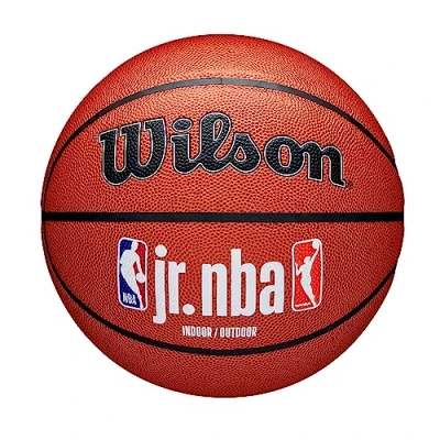 Afbeelding van Wilson Jr NBA Fam Logo Authentic Outdoor Ball WZ3011801XB, Unisex, Oranje, basketbal, maat: 7