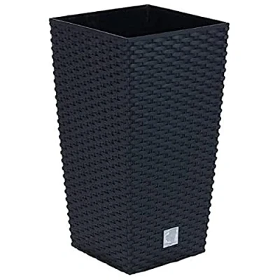 Afbeelding van Bloempot Bloembak Rato Square 40x40x75cm ANTRACIET Prosperplast