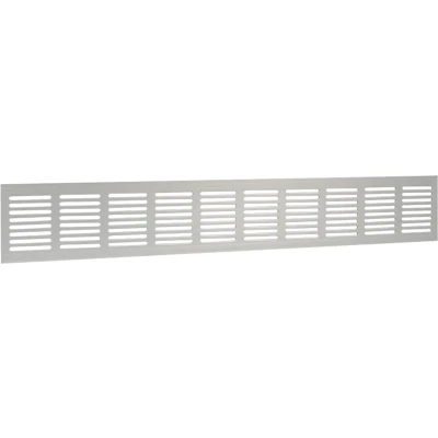 Afbeelding van Nedco plintrooster aluminium 500x80 201117