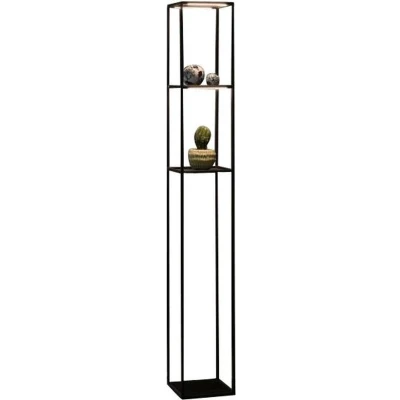 Afbeelding van Paul Neuhaus Vloerlamp Contura Zwart 140cm incl. Dimmer