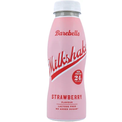Afbeelding van Barebells milkshake aardbei, 33 cl, pak van 8