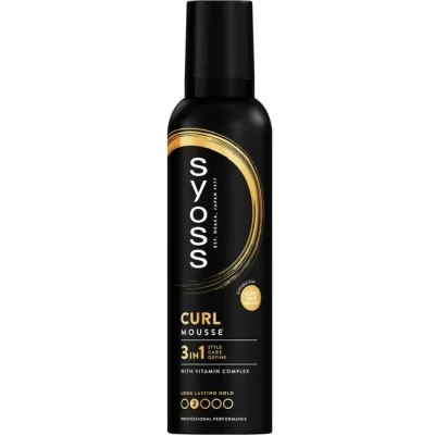 Afbeelding van Syoss 3in1 Curl Mousse Hold 2
