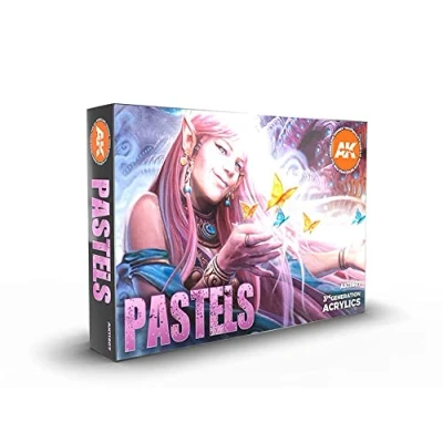 Afbeelding van AK Interactive Pastels Colors set 6 kleuren 17ml AK11607