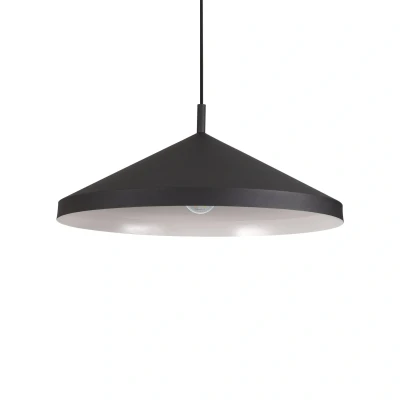 Afbeelding van Ideal Lux Yurta hanglamp zwart Ø 50cm
