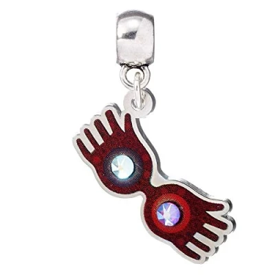 Afbeelding van Harry Potter: Silver Plated Luna Lovegood Glasses Slider Charm