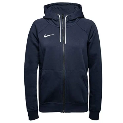 Afbeelding van Nike Performance W NK FLC PARK20 FZ Hoodie Sweater met rits, Dames, Maat: Small, Obsidian / white