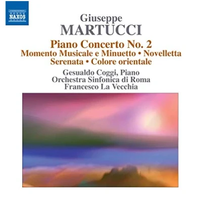 Afbeelding van Gesualdo Coggi, Orchestra Sinfonica Di Roma, Francesco La Vecchia Martucci: Piano Concerto No.2 (CD)