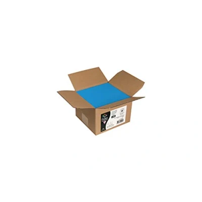 Afbeelding van Clairefontaine 55556C doos met 200 enveloppen, zelfklevend, formaat C6 (11,4 x 16,2 cm) 120 g/m² kleur turquoise uitnodigingen voor evenementen en correspondentie serie pollen premium papier glad