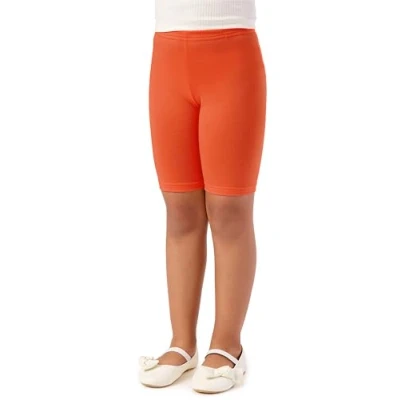 Afbeelding van Merry Style MS MS10 227 LE Meisjes Leggings Sport Vrijetijdsbroek Kort Katoen Sporbroek Yogabroek Roest 128