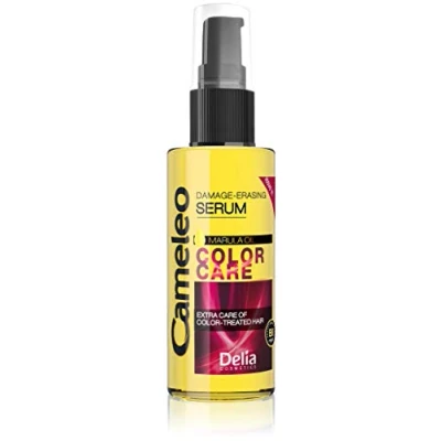 Image de Cameleo Sérum capillaire à l&#039;huile de Marula soin Pour cheveux abîmés, secs et blanchis humides Sans rinçage parabène 55 ml