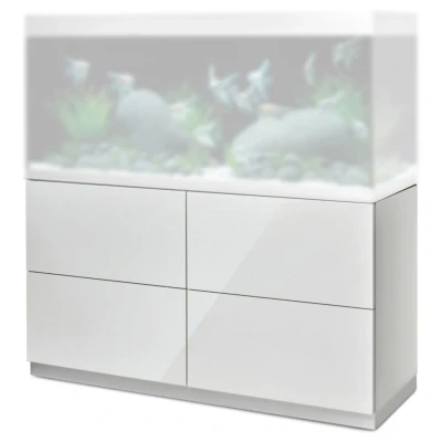 Afbeelding van Oase Highline 400 Kast 140x50x76 cm Aquariummeubel Wit