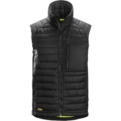 Afbeelding van Snickers Workwear Heren Bodywarmer Zwart Maat XS