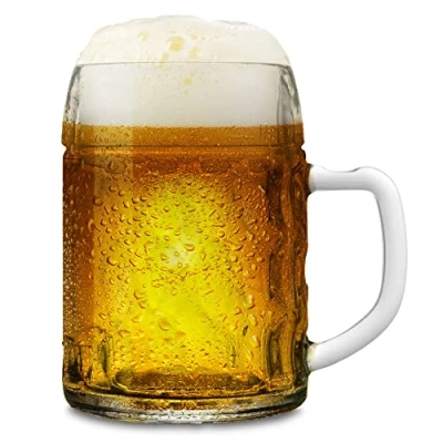 Afbeelding van Stölzle Lausitz Kaiser 6 x 0,5 liter bierpul stevige van limoensodaglas vaatwasmachinebestendig
