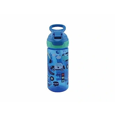 Afbeelding van Nûby Flip It drinkbeker met zachte tuit Drinkfles voor kinderen Blauw 540ml 6+ jaar