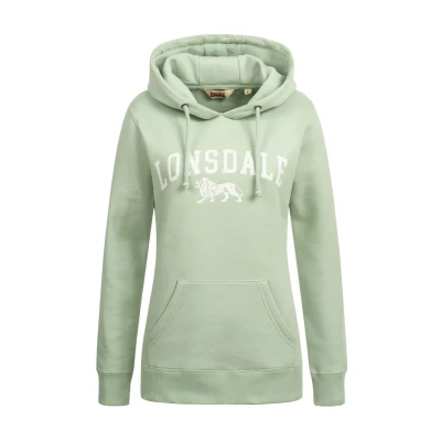 Afbeelding van Lonsdale Balnacoil Hoodie, Dames, Maat: XS, Pastel green white