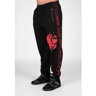 Afbeelding van Gorilla Wear OLD School Trainingsbroek, Heren, Maat: S/M, Red