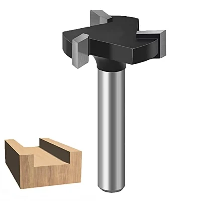 Afbeelding van Baorder 6 mm CNC oppervlak frees bit hardmetalen plaat houtbewerking