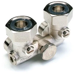 Afbeelding van Comap 1 pijps H onderblok M22 50% 975 afsluitbaar 3/4bi x