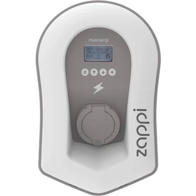 Afbeelding van ZAPPI 222UW laadpaal 3 fasen Type 2 met socket LET OP ! V2.0 zonder hub