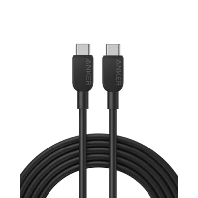 Afbeelding van Anker 310 USB C naar kabel (360 m, 60 W/3 A) oplaadkabel snellaadkabel voor Samsung Galaxy S23, iPad Pro 2021, Mini 6, Air 4, MacBook 2020, schakelaar (USB 2.0)