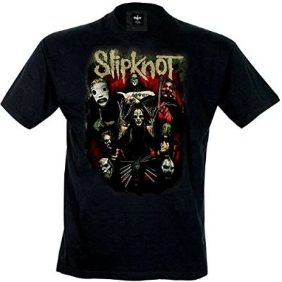 Afbeelding van Slipknot Come Play Dying Heren T shirt M Zwart