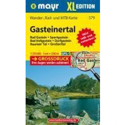 Afbeelding van Mayr Wanderkarte Gasteinertal XL 1:25.000