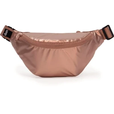 Afbeelding van LOQI Bum Bag Metallic Rose Gold