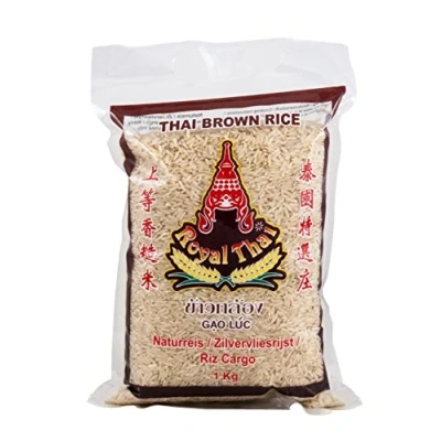 Image de ROYAL THAI Rice Riz parfumé à grain long marron 1 kg