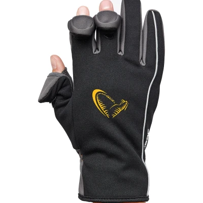 Afbeelding van Savage Gear Softshell Winter Glove Black Maat : Large