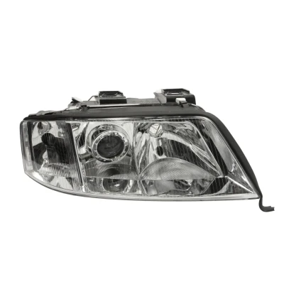 Afbeelding van ABAKUS 441 1134R LD EM Koplampen rechts H7, H1 Transparent Met knipperlamp voor rechtsrijdend verkeer Zonder afregelmotor LWR P14.5s, PX26d