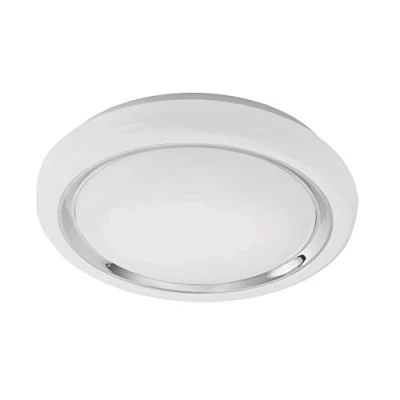 Afbeelding van EGLO Capasso Wand/Plafondlamp 1 Lichts Wit, Chroom